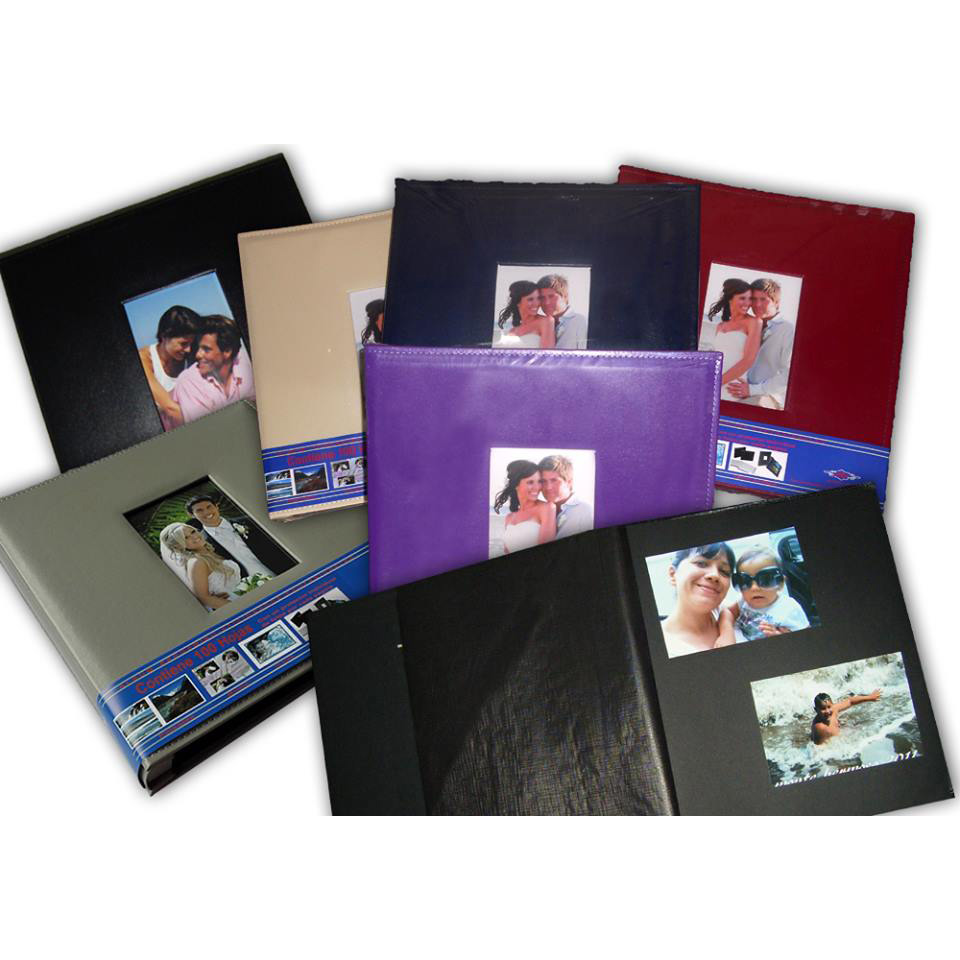 ÁLBUM ART PERGAMINO  CON VENTANA