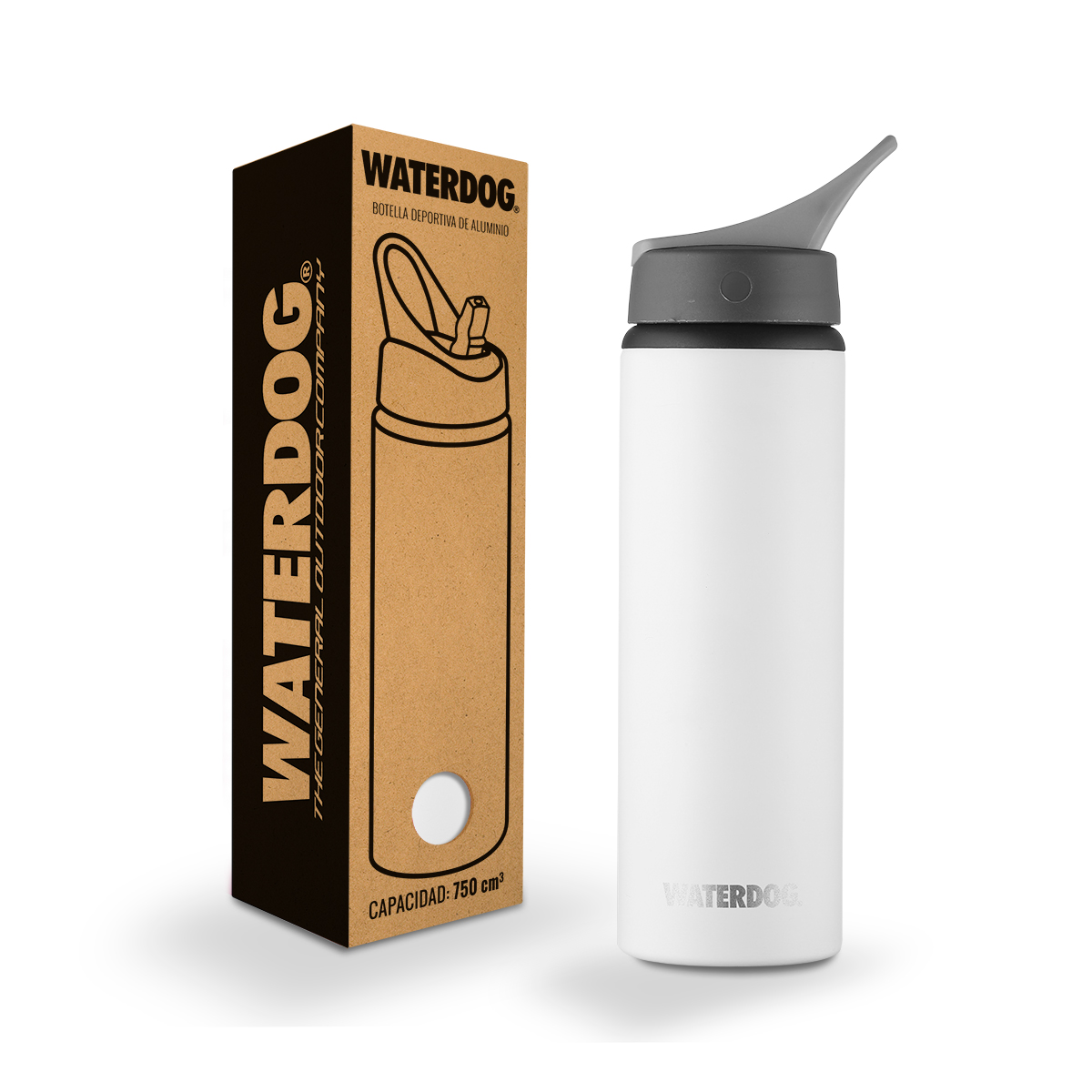 BOTELLA ALUMINIO WATERDOG 750CC