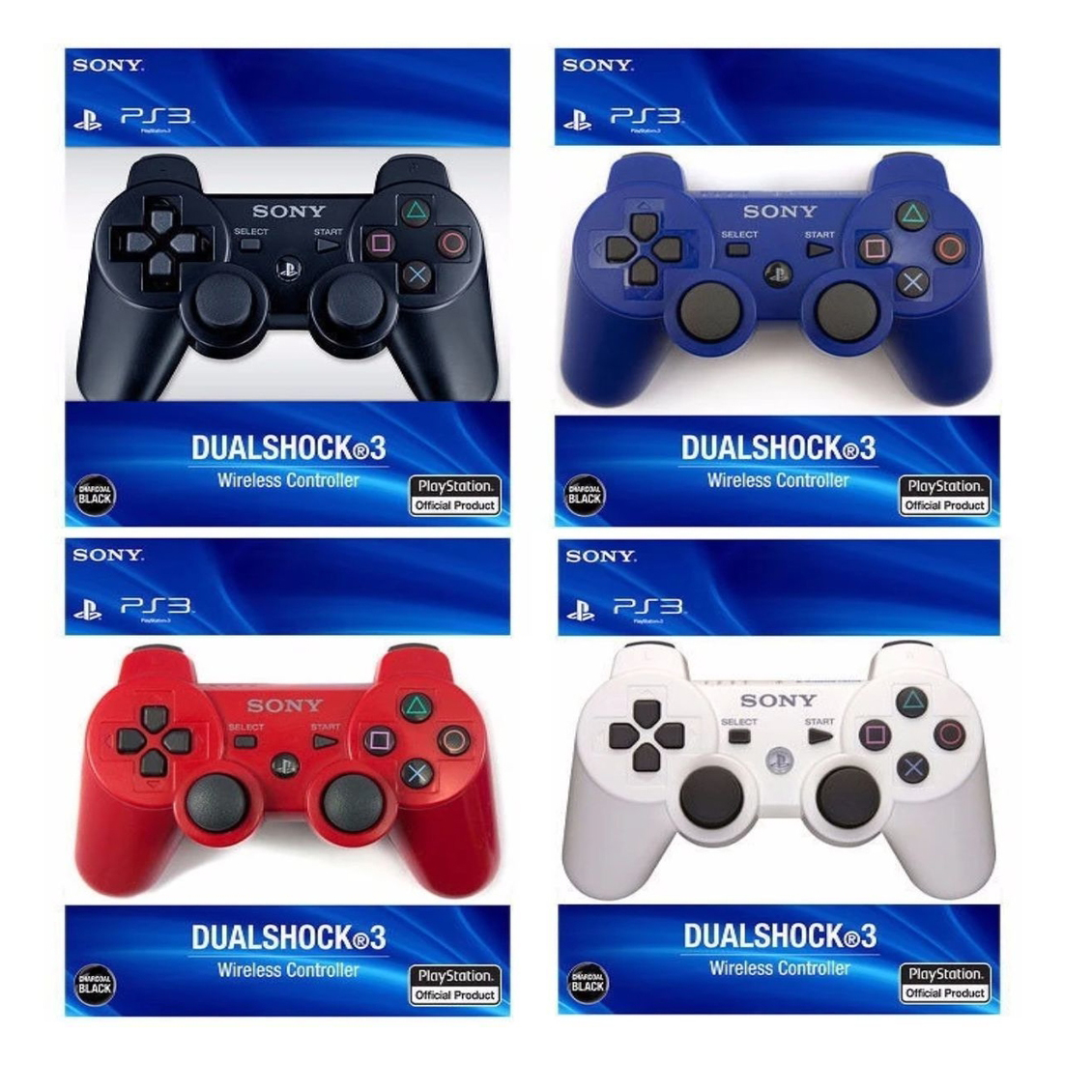 JOYSTICK PS3 SONY COLORES