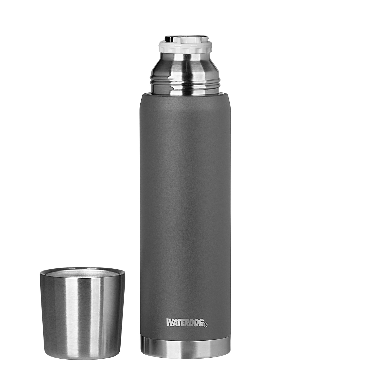 TERMO ACERO INOXIDABLE  WATERDOG 1 LITRO LÍNEA OBUS