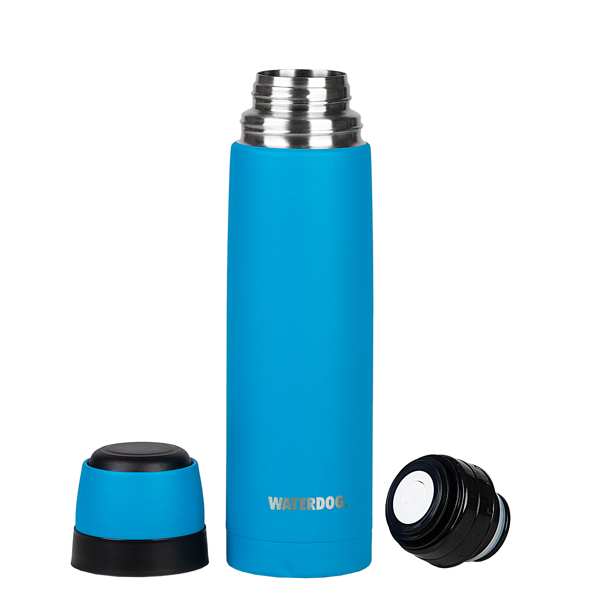 TERMO ACERO INOXIDABLE ANTIDESLIZANTE  WATERDOG 1 LITRO 