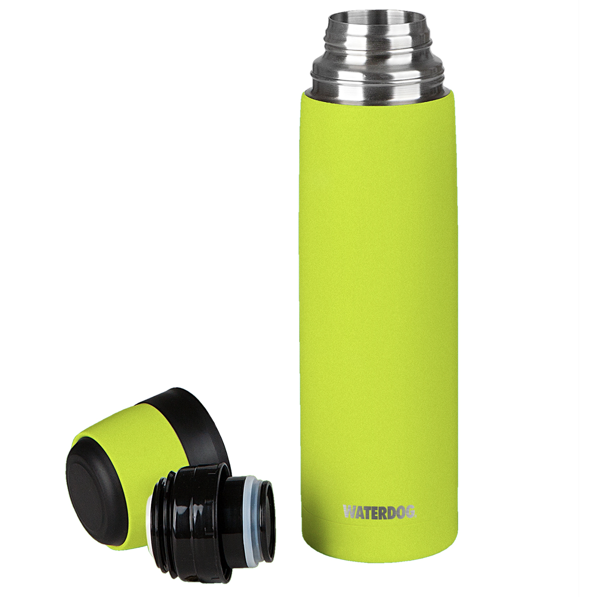 TERMO ACERO INOXIDABLE ANTIDESLIZANTE  WATERDOG 1 LITRO 