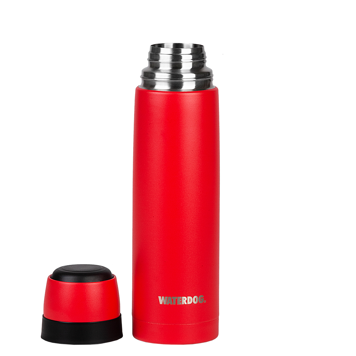 TERMO ACERO INOXIDABLE ANTIDESLIZANTE  WATERDOG 1 LITRO 